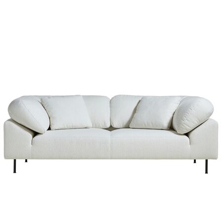 Woud 2-Sitzer Sofa Collar von Woud Natural bouclé 01 - Alpine