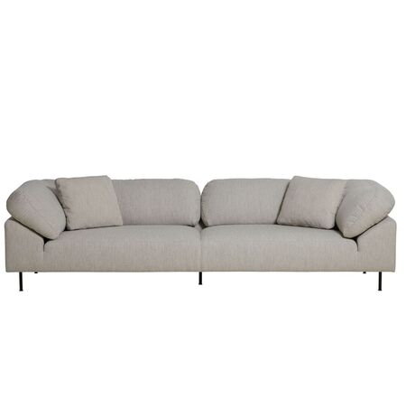 Woud 3-Sitzer Sofa Collar von Woud Natural bouclé 01 - Alpine