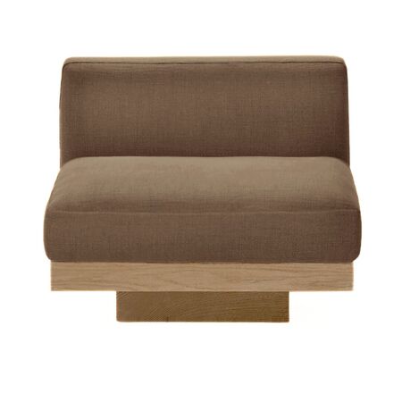 Serax  Bench 1-Seat Outdoor von Serax Camel