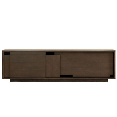Design House Stockholm Furniture Low Sideboard Layer von Design House Stockholm Dark oak