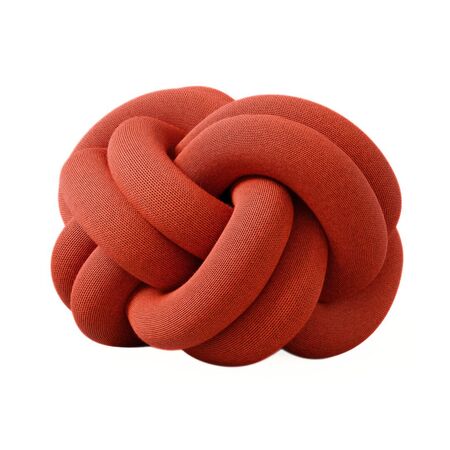 Design House Stockholm Furniture Cushion Knot von Design House Stockholm Orange Red, Decor cushion