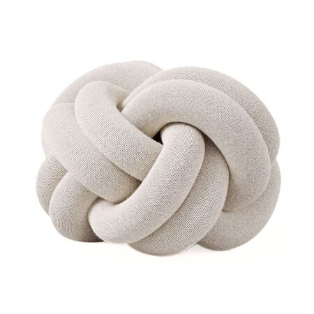 Design House Stockholm Furniture Cushion Knot von Design House Stockholm Cream, Decor cushion
