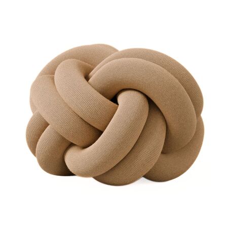 Design House Stockholm Furniture Cushion Knot von Design House Stockholm Camel, Decor cushion
