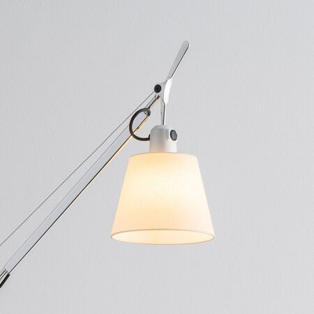 Artemide Stehleuchte Tolomeo Basculante Leselampe von Artemide  Pergamentpapier-2