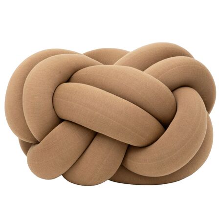 Design House Stockholm Furniture Cushion Pouf Knot von Design House Stockholm Camel