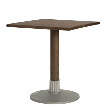 Design House Stockholm Furniture Tisch Tock von Design House Stockholm Dunkle Eiche, Quadratisch