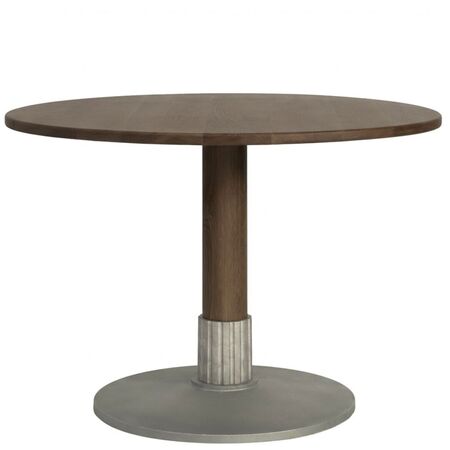 Design House Stockholm Furniture Tisch Tock von Design House Stockholm Dunkle Eiche, Rund
