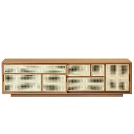 Design House Stockholm Furniture Low Sideboard Air von Design House Stockholm Eiche