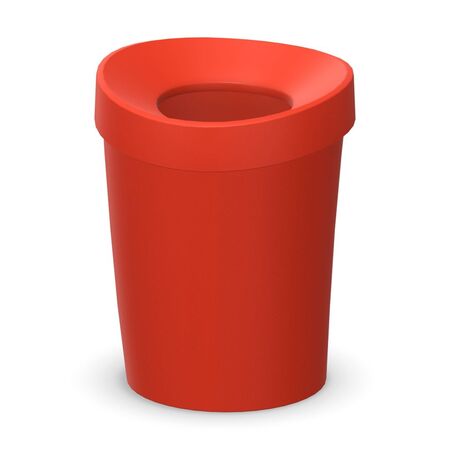 Vitra der 'Happy Bin' von Vitra Rot RE, Gross