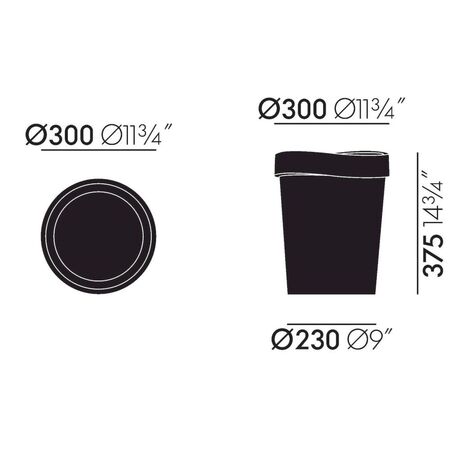 Vitra der 'Happy Bin' von Vitra 