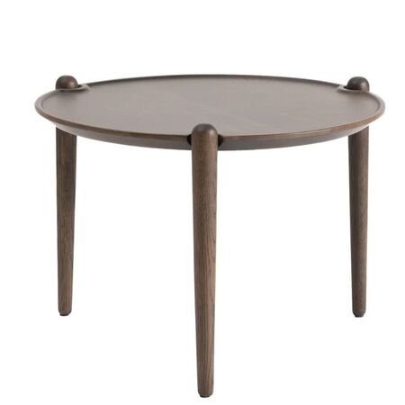 Design House Stockholm Furniture Couchtisch Aria von Design House Stockholm Ø: 50 cm, Dunkle Eiche