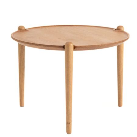 Design House Stockholm Furniture Couchtisch Aria von Design House Stockholm Ø: 50 cm, Eiche