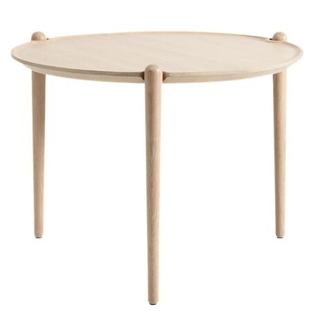 Design House Stockholm Furniture Couchtisch Aria von Design House Stockholm Ø: 60 cm, Helle Eiche