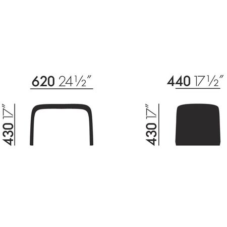 Vitra BCU Bascule Bench von Vitra 