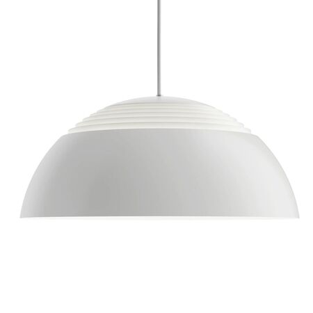 Louis Poulsen Pendelleuchte Royal von Louis Polsen Ø: 50 cm, DALI, Weiss, 2700K