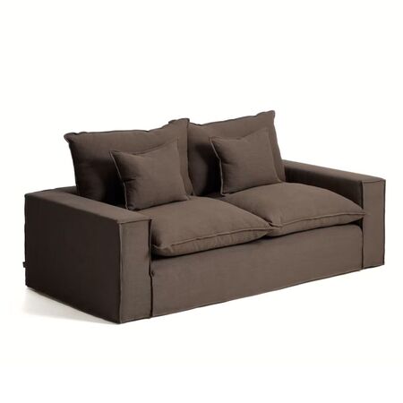 Kave Home Kave Home Anarela - 2-Sitzer Sofa B: 220 cm, Taupe