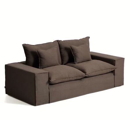 Kave Home Kave Home Anarela - 2-Sitzer Sofa B: 240 cm , Taupe