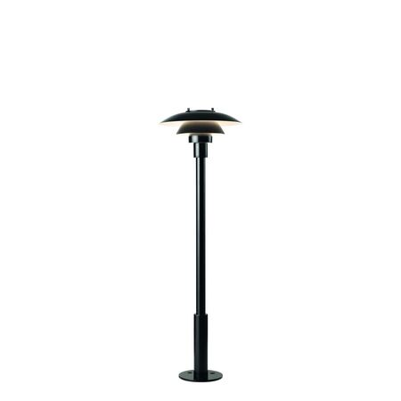 Louis Poulsen  Stehleuchte PH 3-2½ Bollard von Louis Polsen Schwarz, H: 91 cm