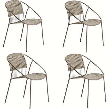 Kave_Home_Stapelbarer_Outdoor_Stuhl_Atrani_Taupe_4er_Set_O00284RO12