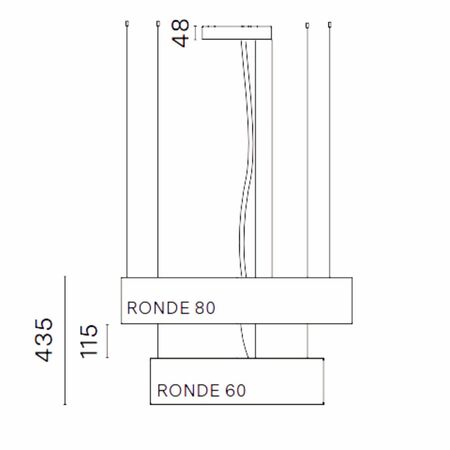 10H10 Pendelleuchte Ronde set up x2 von 10H10