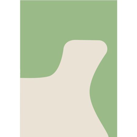 MAANA STUDIOS Teppich EF-DC014 von Maana Studios L: 400 cm / B: 300 cm, Light Moss