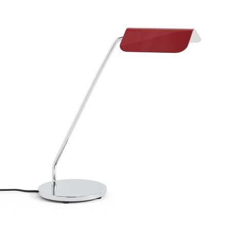 Hay Leuchten Apex Desk Lamp Maroon Red