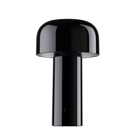 Flos Tischleuchte Bellhop Unplugged von Flos Schwarz Glänzendes