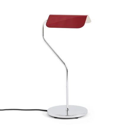 Hay Leuchten Apex Table Lamp Maroon Red