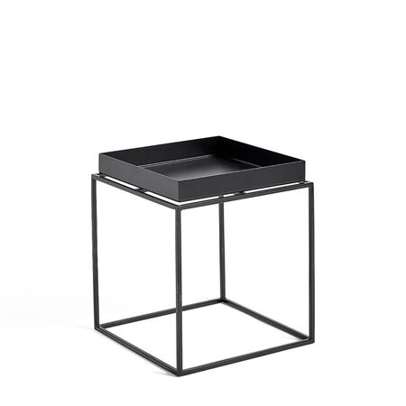 HAY Living Tray Table Schwarz , B: 30 cm / T: 30 cm / H: 34 cm 