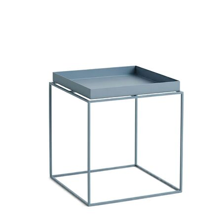 HAY Living Tray Table Pigeon blue, B: 40 cm / T: 40 cm / H: 44 cm 