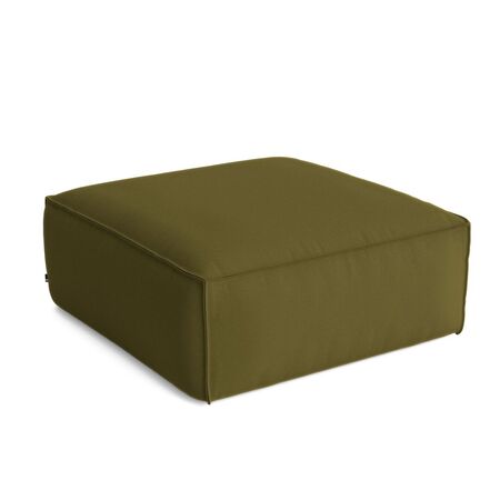 HAY Living Mags Soft Ottoman Removable Cover von Hay 985 - Steelcut 