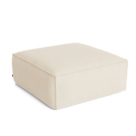 HAY Living Mags Soft Ottoman Removable Cover von Hay Cream - Turf  