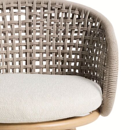 Kave Home Outdoor Stuhl Lidario von Kave Home Beige