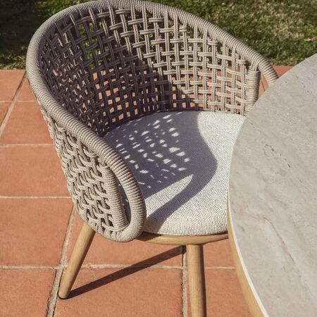 Kave Home Outdoor Stuhl Lidario von Kave Home Beige