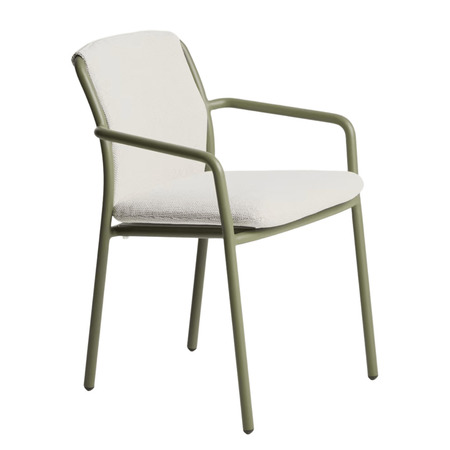 Kave Home Stapelbarer Outdoor Stuhl Linosa von Kave Home Grün