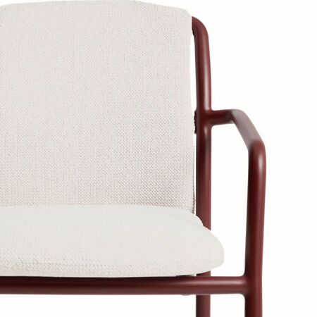 Kave Home Stapelbarer Outdoor Stuhl Linosa von Kave Home RotKave Home Stapelbarer Outdoor Stuhl Linosa von Kave Home Rot