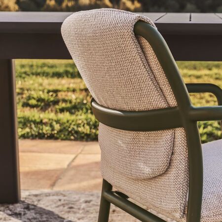 Kave Home Stapelbarer Outdoor Stuhl Linosa von Kave Home Grün