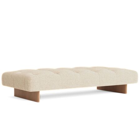 HAY Living Tagesbett Quilton Lift von HAY Walnuss Wasserbasis Lackiert, Bolgheri - LGG60 / Eiche Lackiert