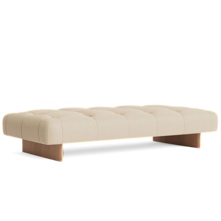 HAY Living Tagesbett Quilton Lift von HAY Walnuss Wasserbasis Lackiert, Hallingdal - 220 / Eiche Lackiert