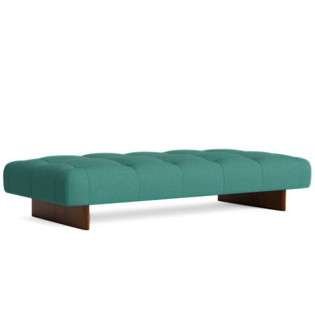 HAY Living Tagesbett Quilton Lift von HAY Walnuss Wasserbasis Lackiert, Naveli - 953 / Walnuss Lackiert