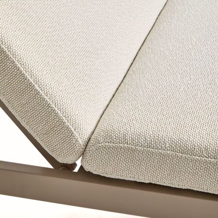 Kave Home Sonnenliege Kionia von Kave Home Taupe