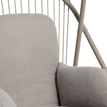 Kave Home Hängesessel Livadi von Kave Home Taupe