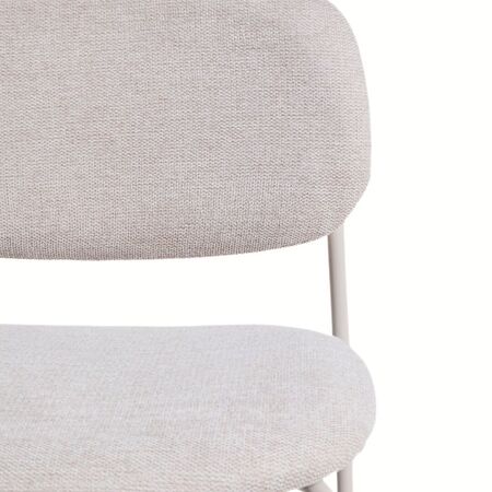 Kave Home Stapelbarer Hocker Meli von Kave Home Beige