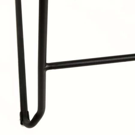 Kave Home Stapelbarer Hocker Meli von Kave Home Dunkelgrau