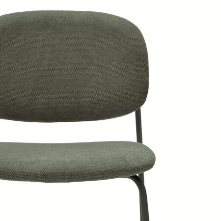 Kave Home Stapelbarer Stuhl Meli von Kave Home Grün
