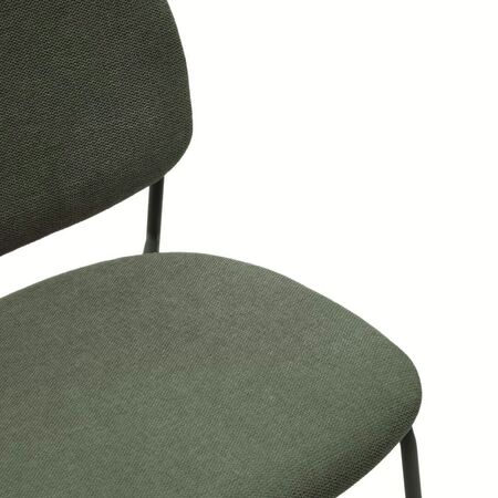 Kave Home Stapelbarer Stuhl Meli von Kave Home Grün