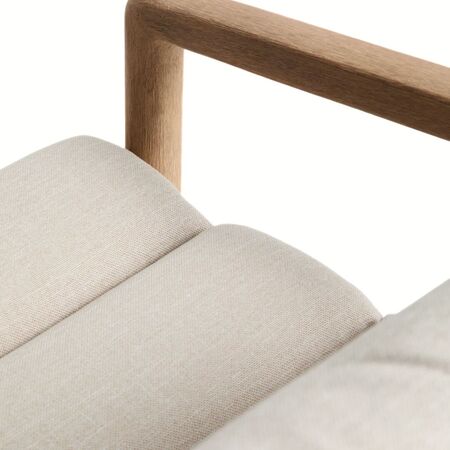 Kave Home Sessel Menfi von Kave Home Grün / Beige