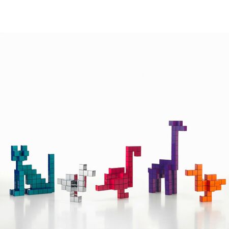 Modulares System Panton Cubes Giraffe in Duo-tone von Vitra 