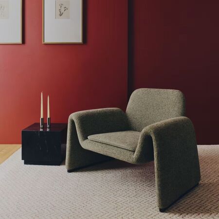 Kave Home Sessel Melvia von Kave Home Grün
