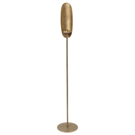 Ferm Living Bodenkerzenhalter Agapé von Ferm Living Brass Finish